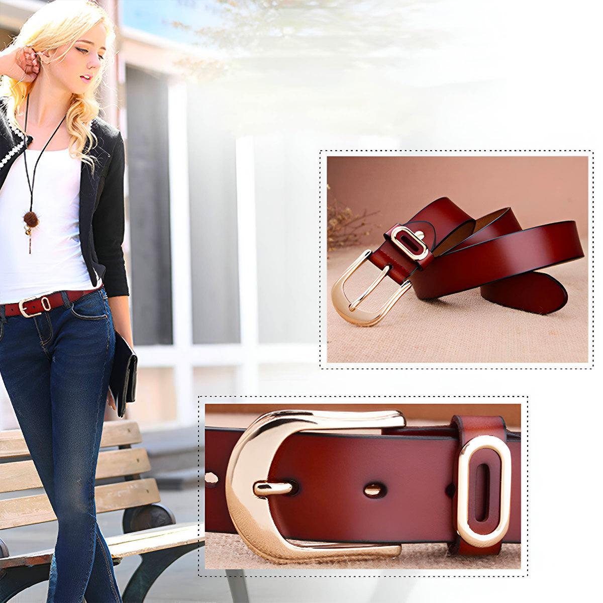 Belt Leather For Women Model Robini by Zictor