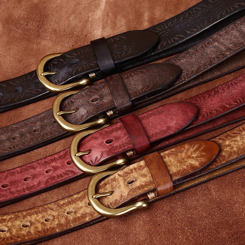 Copie Of Belt In Leather For Women Ou Men Model Allyn by Zictor