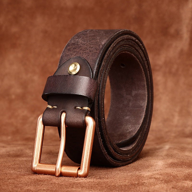 Belt Leather For Women Ou Men Model Courtland by Zictor