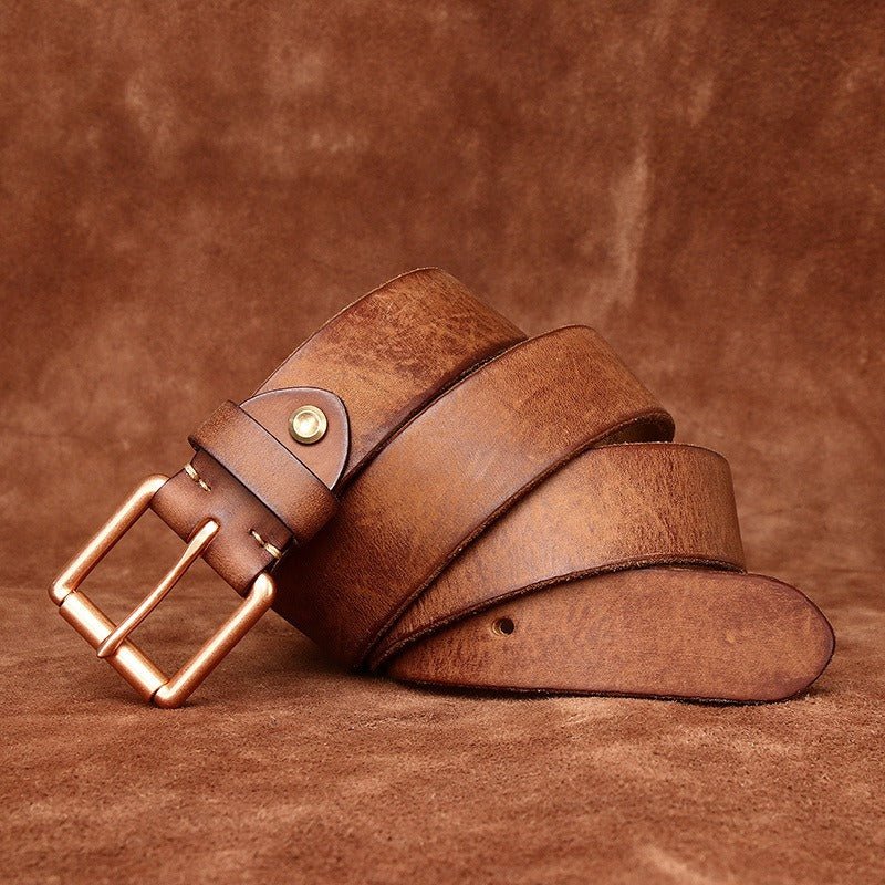 Belt Leather For Women Ou Men Model Courtland by Zictor