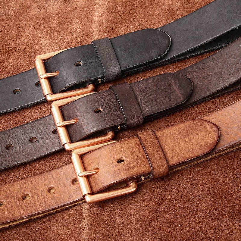 Belt Leather For Women Ou Men Model Courtland by Zictor