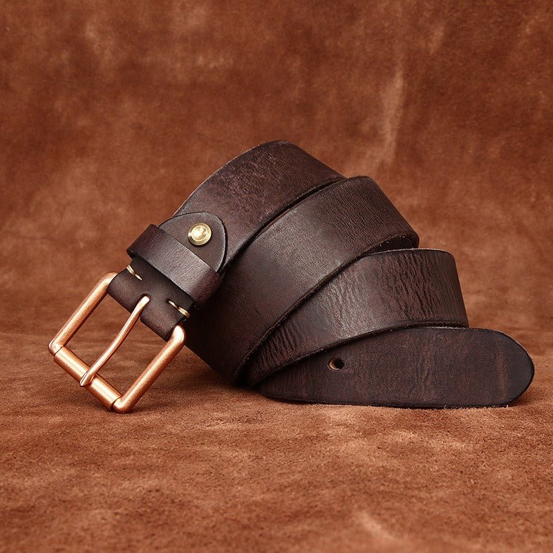 Belt Leather For Women Ou Men Model Courtland by Zictor