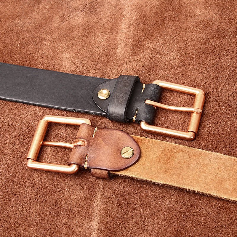 Belt Leather For Women Ou Men Model Courtland by Zictor