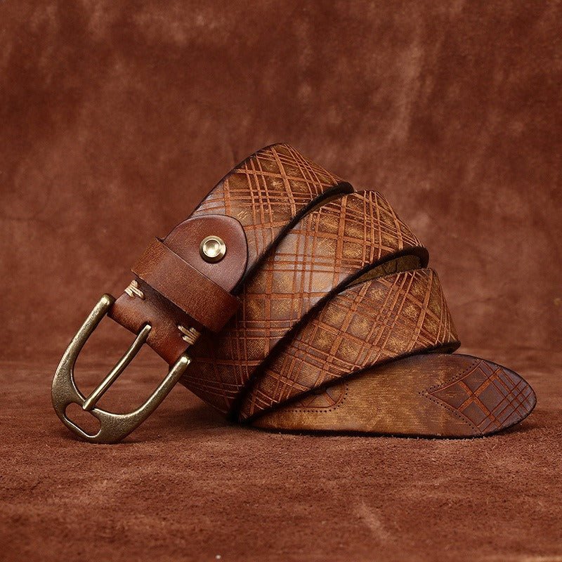 Belt Leather For Women Ou Men Model Arielu by Zictor
