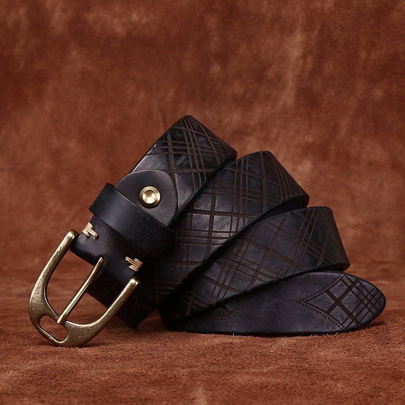 Belt Leather For Women Ou Men Model Arielu by Zictor