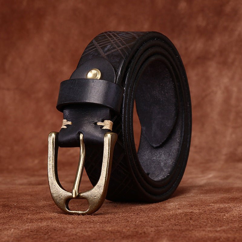 Belt Leather For Women Ou Men Model Arielu by Zictor
