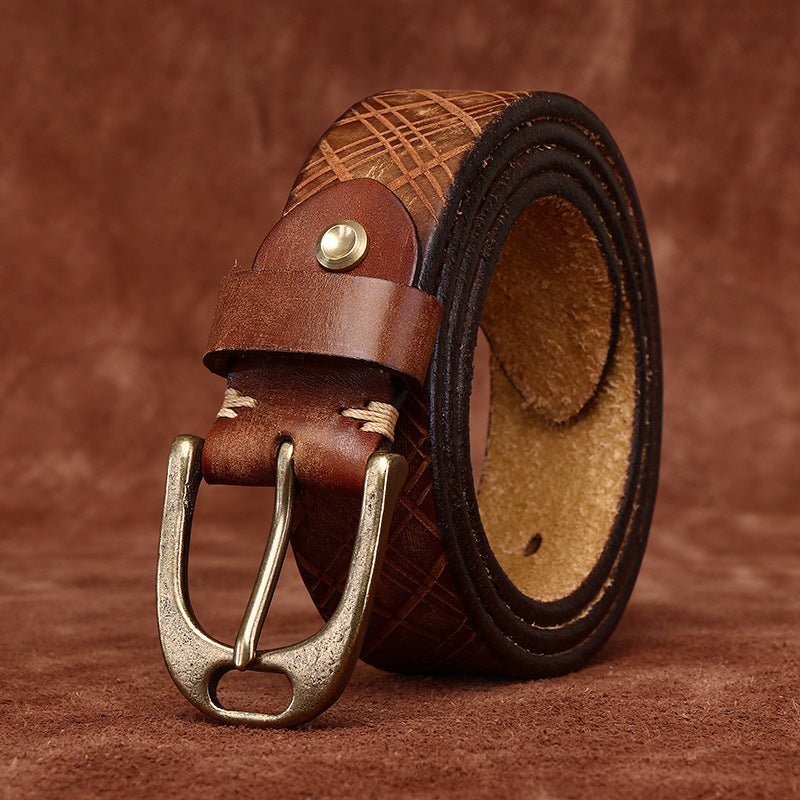 Belt Leather For Women Ou Men Model Arielu by Zictor