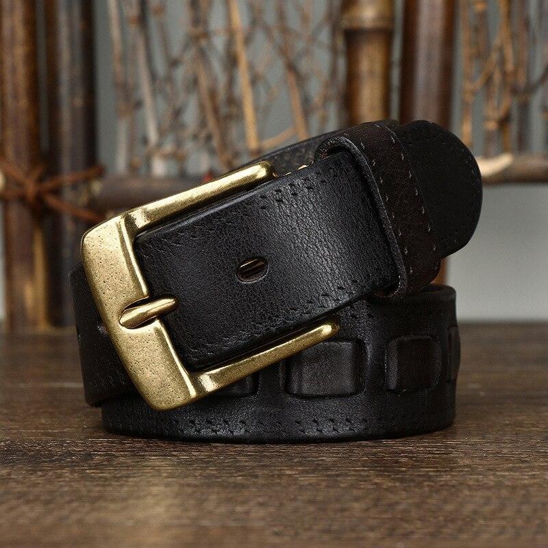 Belt in leather for women ou men, model Kerry - Zictor
