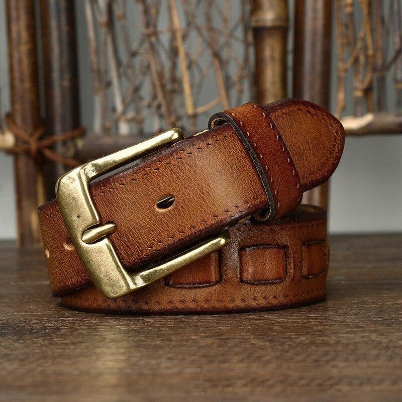 Belt in leather for women ou men, model Kerry - Zictor