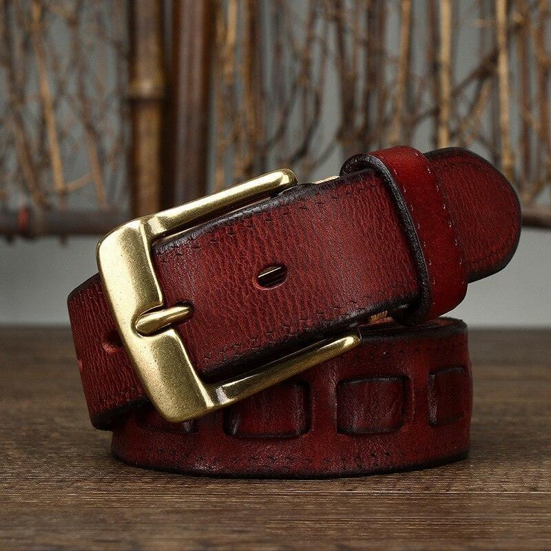 Belt in leather for women ou men, model Kerry - Zictor