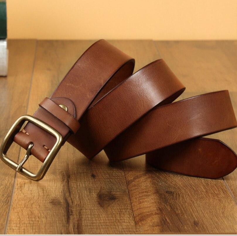 Belt in leather for women ou men, model Peyton - Zictor
