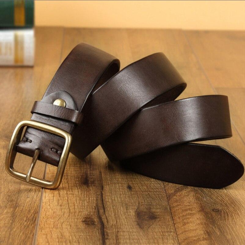 Belt in leather for women ou men, model Peyton - Zictor