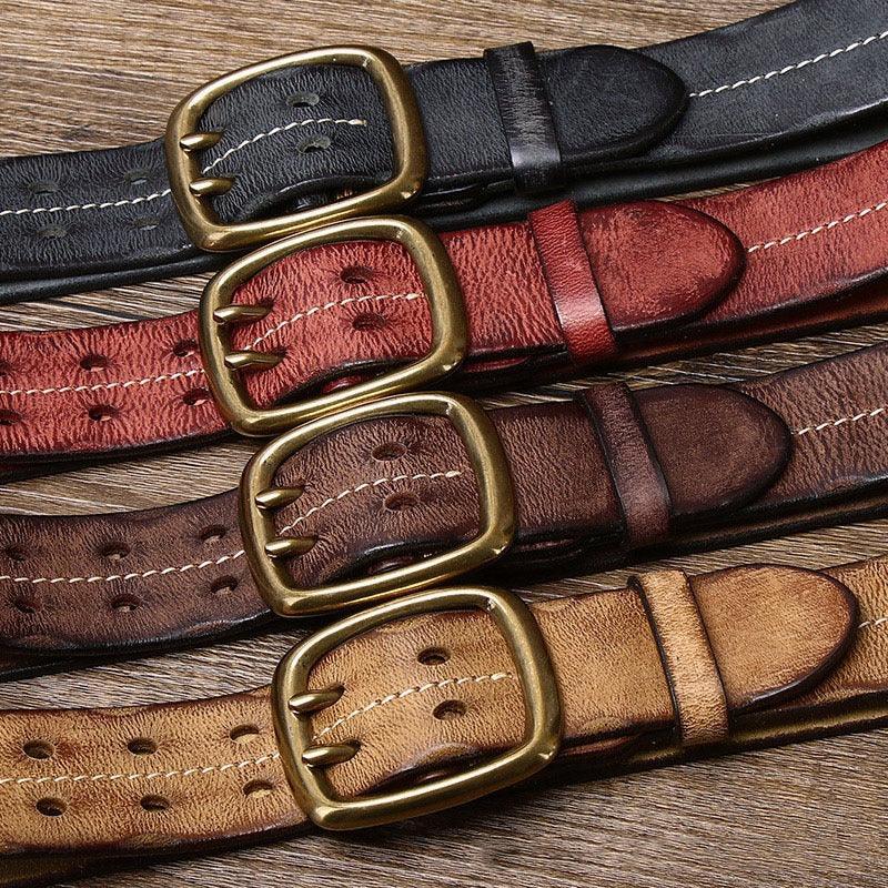 Belt Leather For Women Ou Men Model Ravi by Zictor