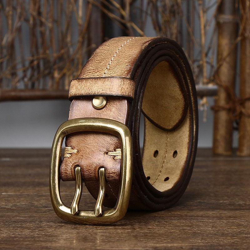 Belt Leather For Women Ou Men Model Ravi by Zictor