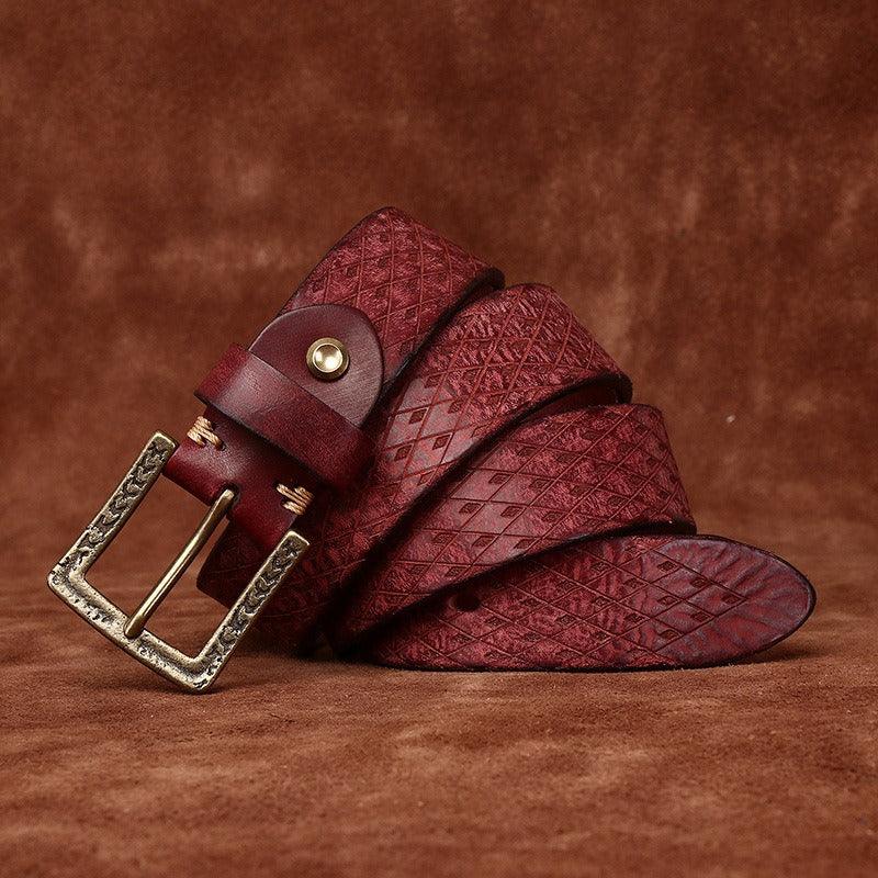Belt Leather For Women Ou Men Model Gili by Zictor