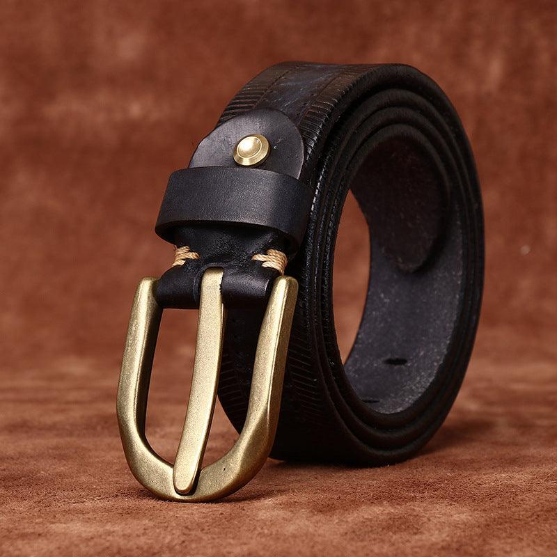 Belt Leather For Women Ou Men Model Lee by Zictor
