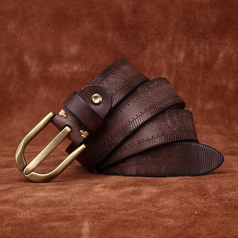 Belt Leather For Women Ou Men Model Lee by Zictor