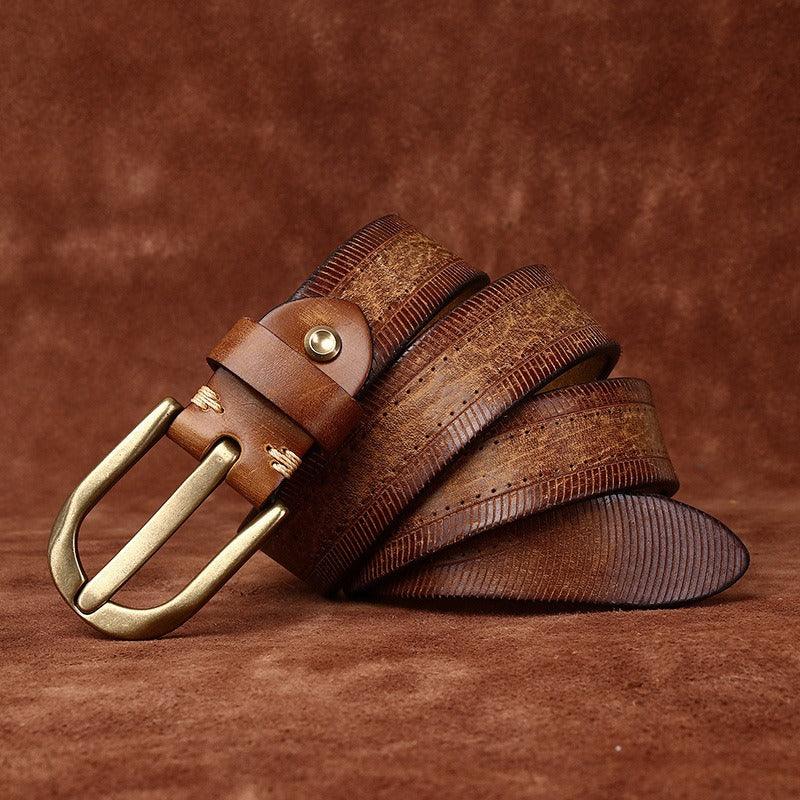 Belt Leather For Women Ou Men Model Lee by Zictor