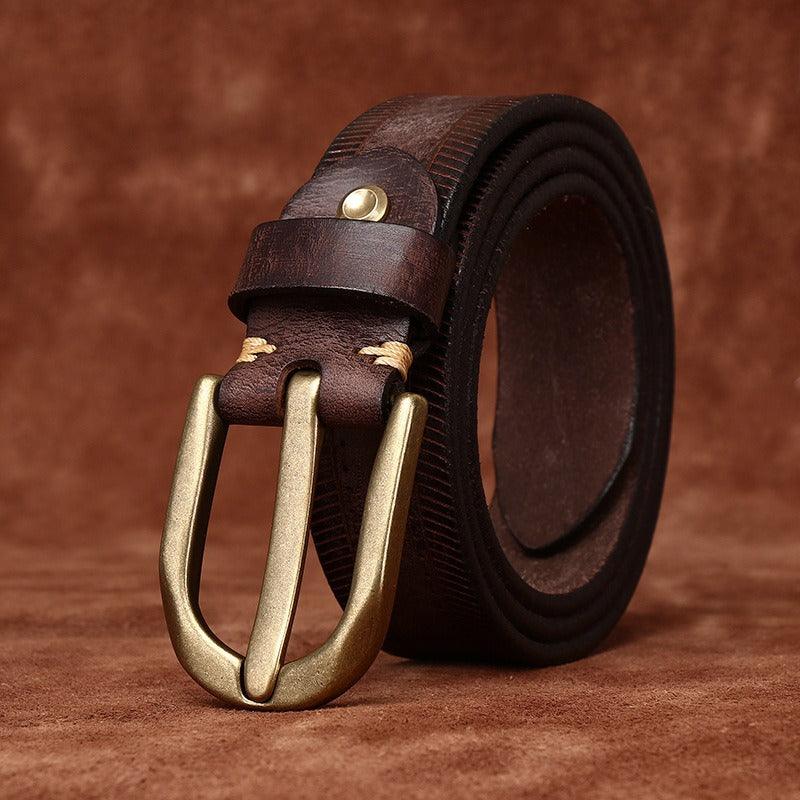 Belt Leather For Women Ou Men Model Lee by Zictor
