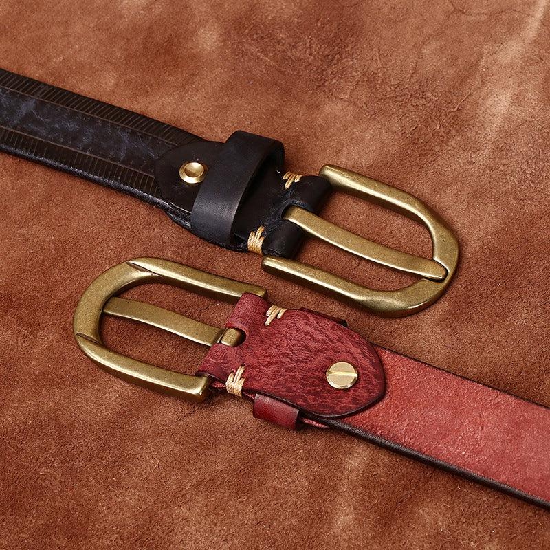 Belt Leather For Women Ou Men Model Lee by Zictor