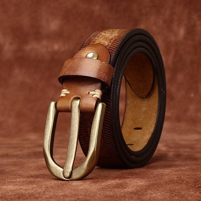 Belt Leather For Women Ou Men Model Lee by Zictor