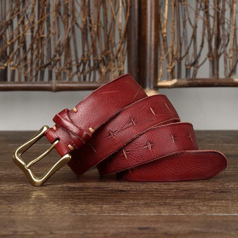 Belt Leather For Women Model Cameron by Zictor