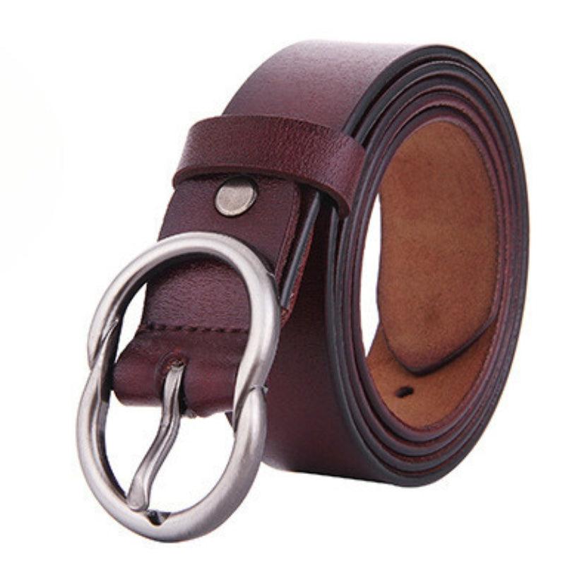 Belt Leather For Women TO Buckle Retro Model Jackie by Zictor