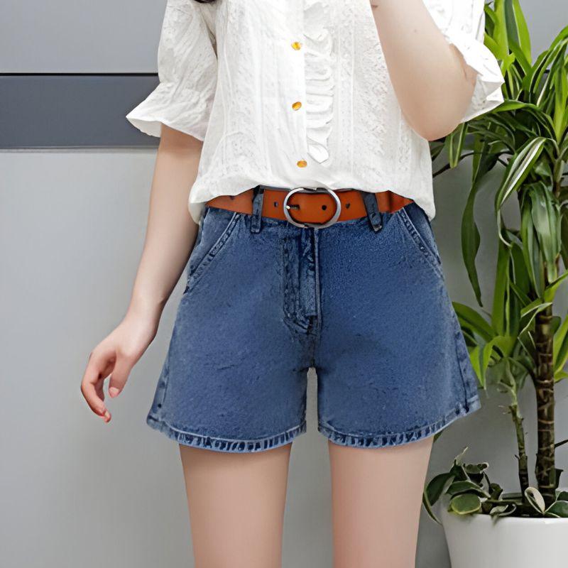 Belt Leather For Women TO Buckle Retro Model Jackie by Zictor