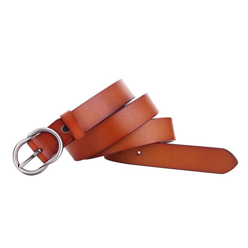 Belt Leather For Women TO Buckle Retro Model Jackie by Zictor