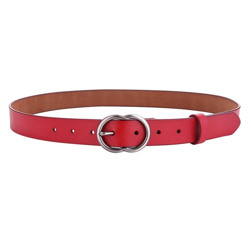 Belt Leather For Women TO Buckle Retro Model Jackie by Zictor