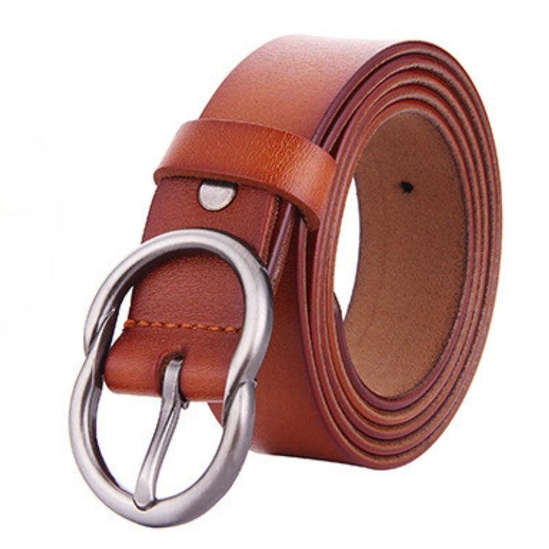Belt Leather For Women TO Buckle Retro Model Jackie by Zictor