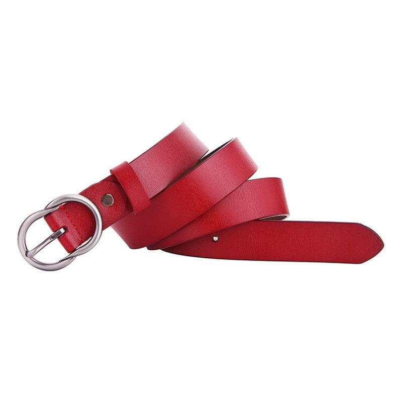 Belt Leather For Women TO Buckle Retro Model Jackie by Zictor