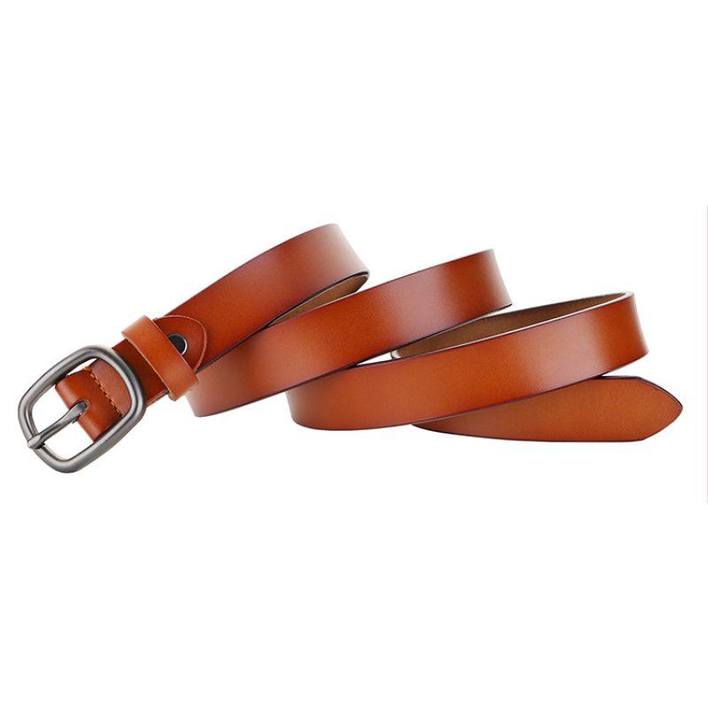 Belt Leather Lisse For Women Model Spenser by Zictor