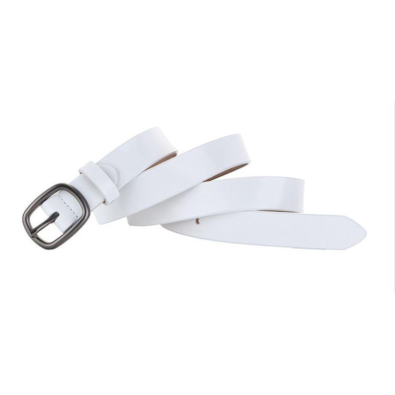 Belt Leather Lisse For Women Model Spenser by Zictor