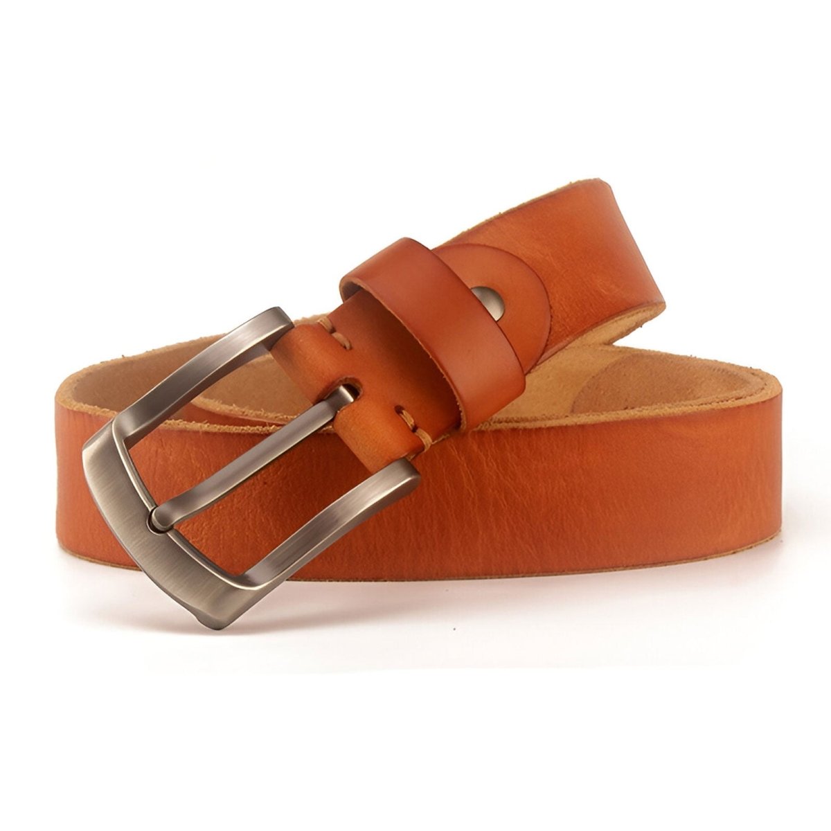 Belt Leather Pleine Fleure Soft And Confortable For Men Model Hyun by Zictor