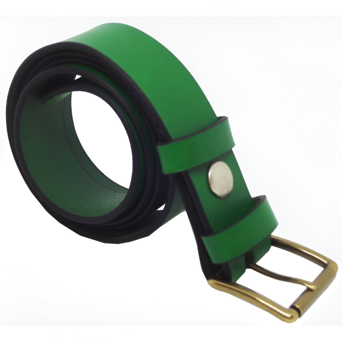 Belt in leather pleine fleure, tAndiege végétal, for men, model Camile - Zictor