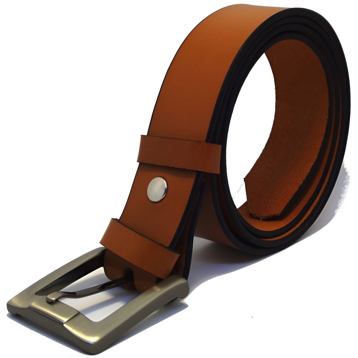 Belt Leather Pleine Fleure Tannage Vegetal For Men Model Keelan by Zictor
