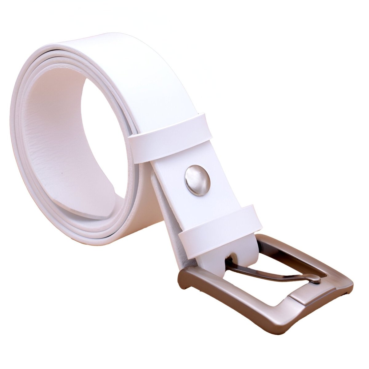 Belt in leather pleine fleure, tAndiege végétal, for men, model Keelan - Zictor