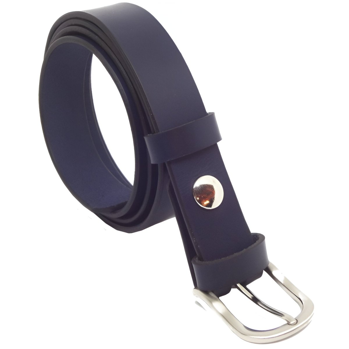 Belt in leather pleine fleure, tAndiege végétal, for men, model Niki - Zictor
