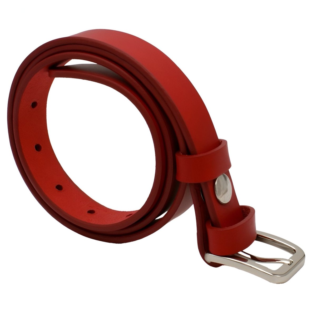 Belt in leather pleine fleure, tAndiege végétal, for women, model Ashbie - Zictor