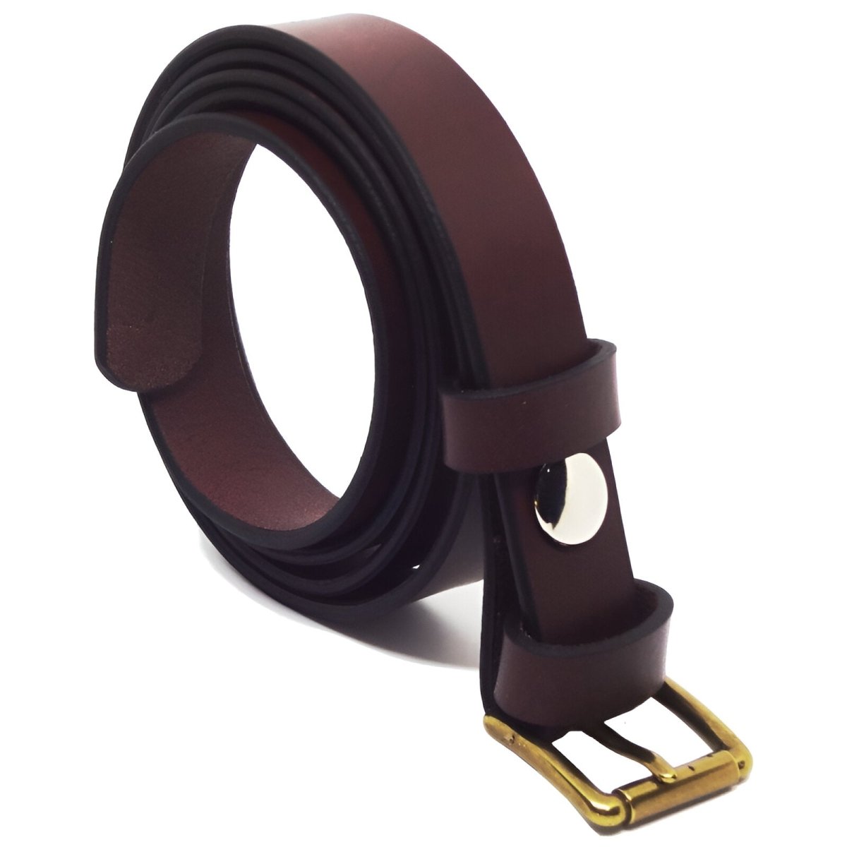 Belt in leather pleine fleure, tAndiege végétal, for women, model BChenna - Zictor
