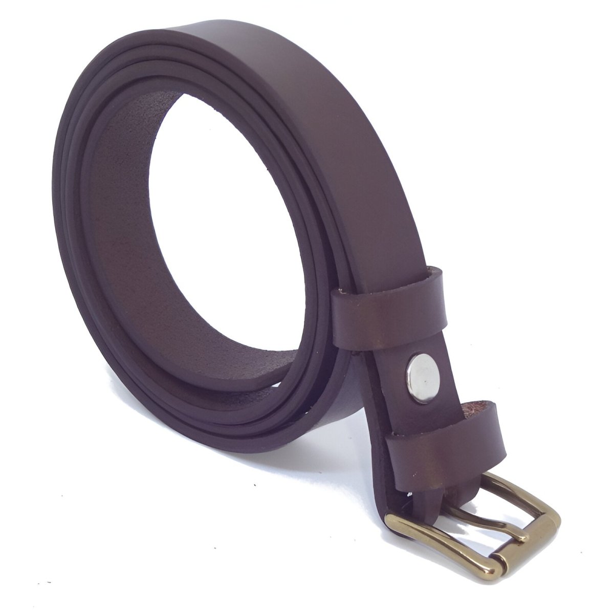 Belt in leather pleine fleure, tAndiege végétal, for women, model BChenna - Zictor