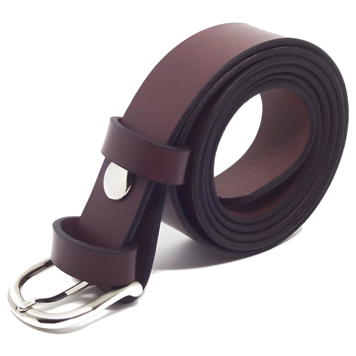 Belt in leather pleine fleure, tAndiege végétal, for women, model Zoé - Zictor