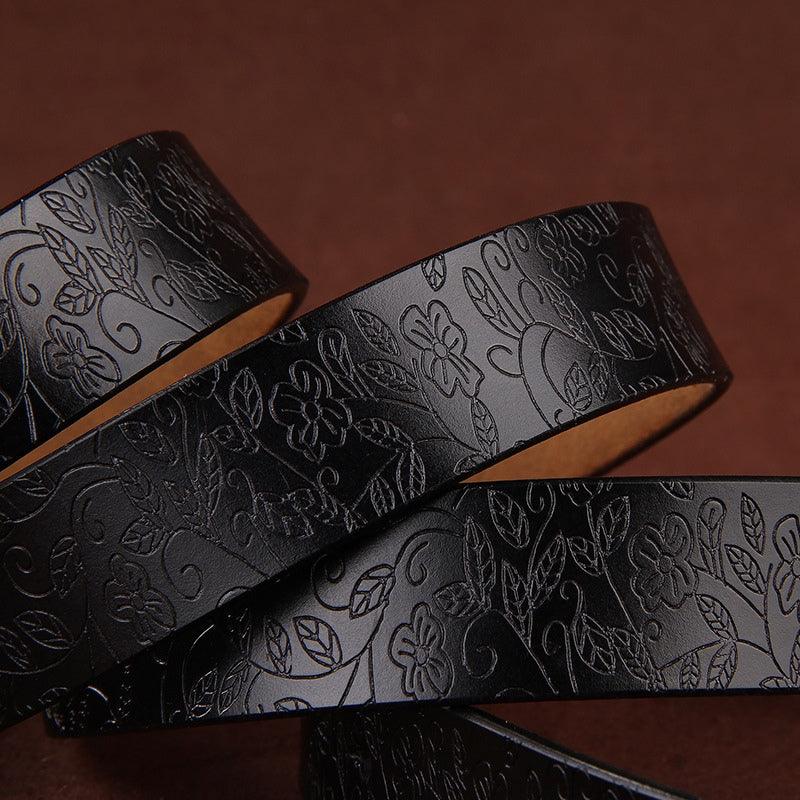 Belt Leather Style Boheme For Women Buckle Etoile Model Kelly by Zictor
