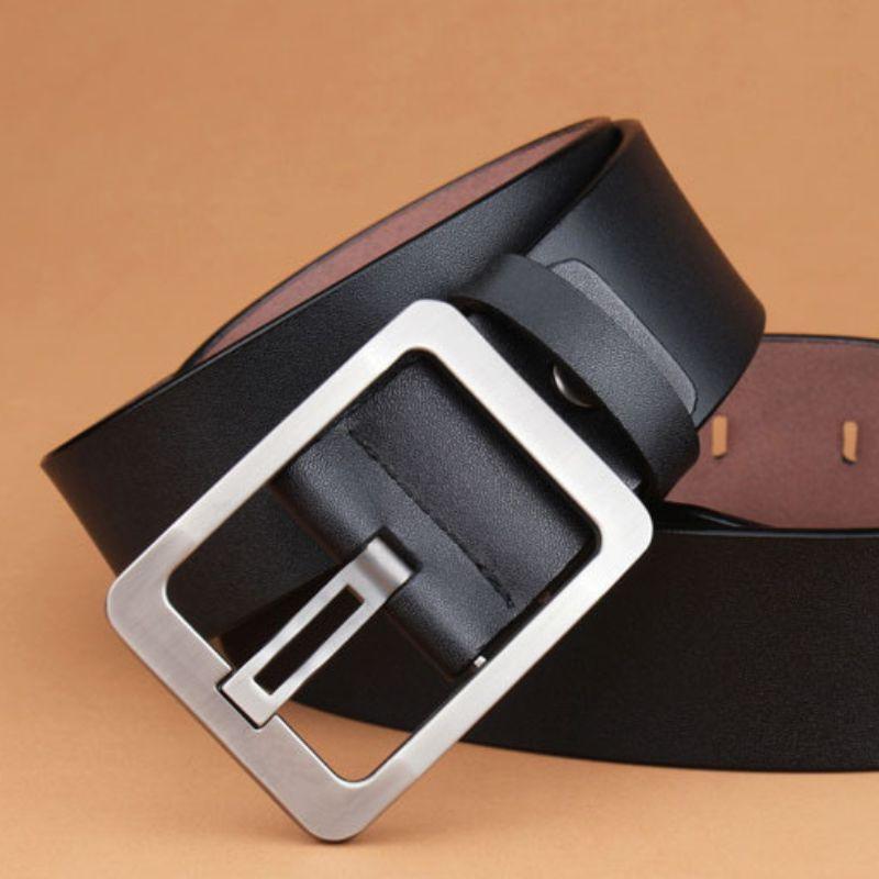 Belt Leather Buckle Ajouree For Men Model Laurin by Zictor