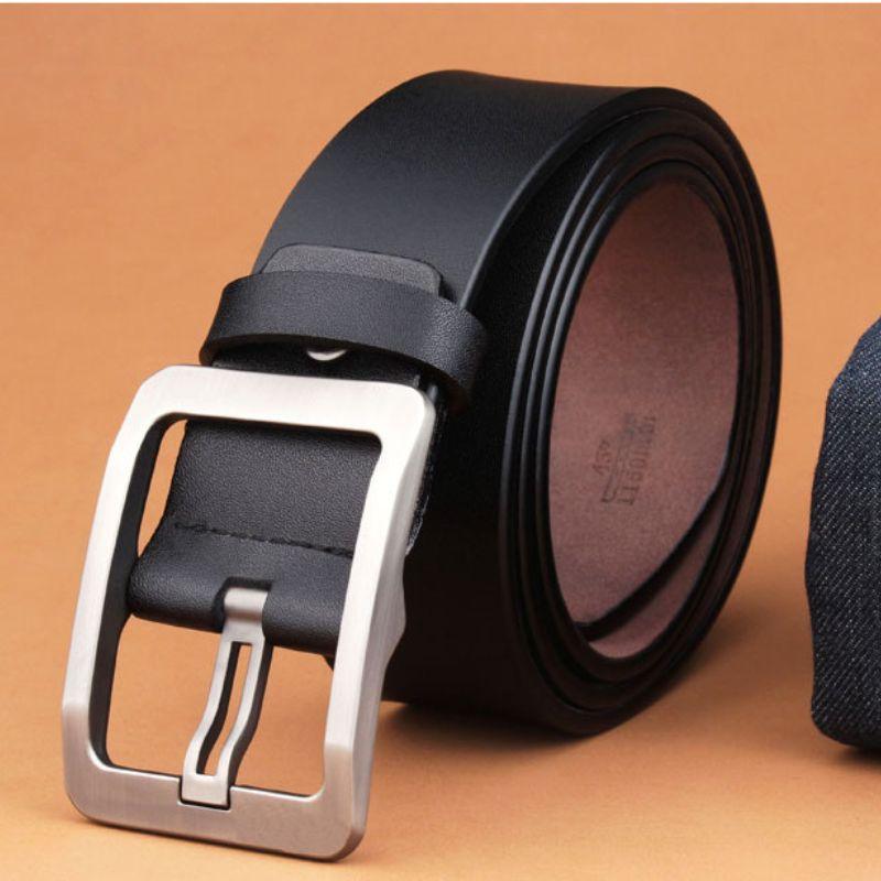 Belt Leather Buckle Ajouree For Men Model Laurin by Zictor