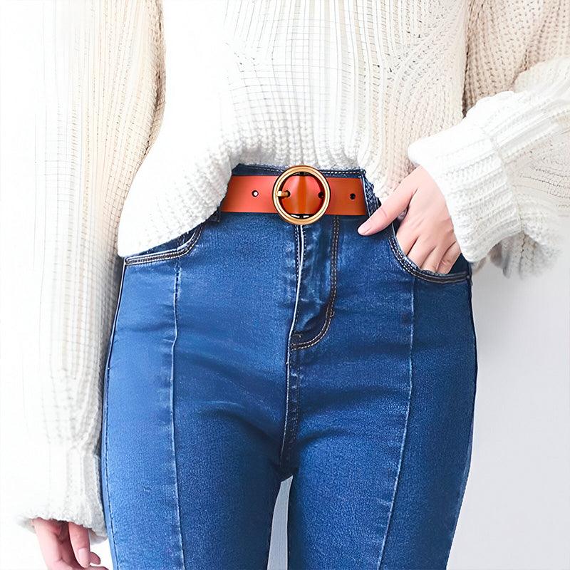 Belt Leather For Women Model Quinne by Zictor
