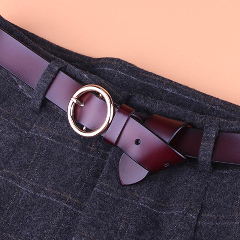 Belt Leather For Women Model Quinne by Zictor