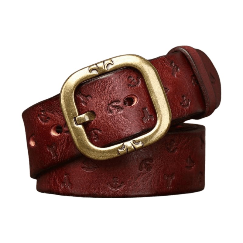 Belt Leather For Men Model Bowie by Zictor