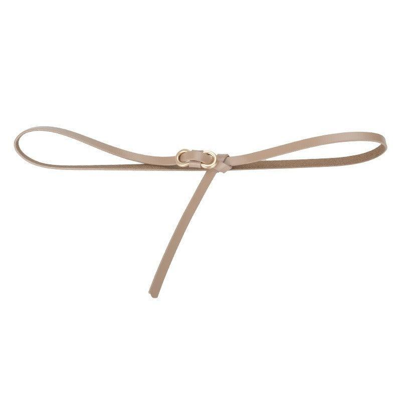 Belt in leather to nouer model CKendrixe - Zictor